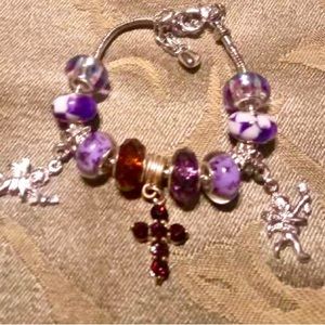 Hand-Crafted Luxury Jewel Bracelet (Great gift for Women or Girls)